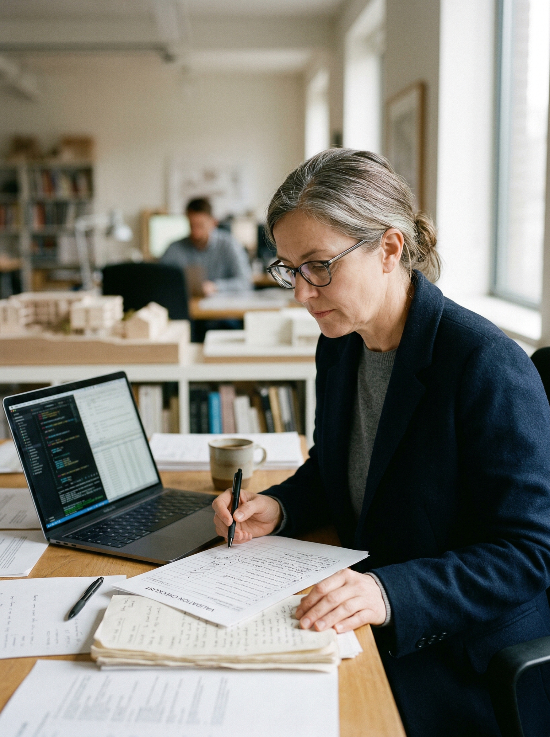 Technische Validierung eines Legacy-Workflows in einer konzentrierten Arbeitssession